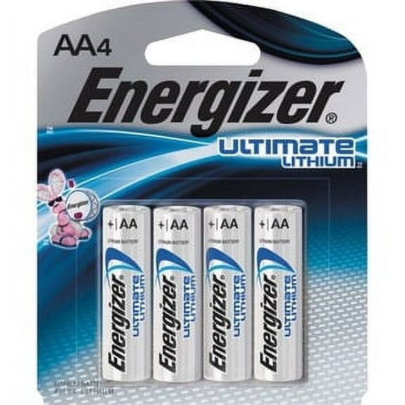 Energizer L91SBP-4 Lithium "AA" Batteries