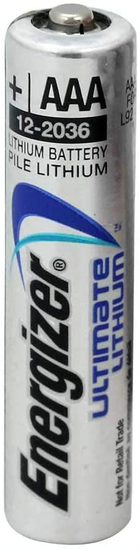 Paquete de 10 pilas AAA (L92) ENERGIZER Ultimate Lithium