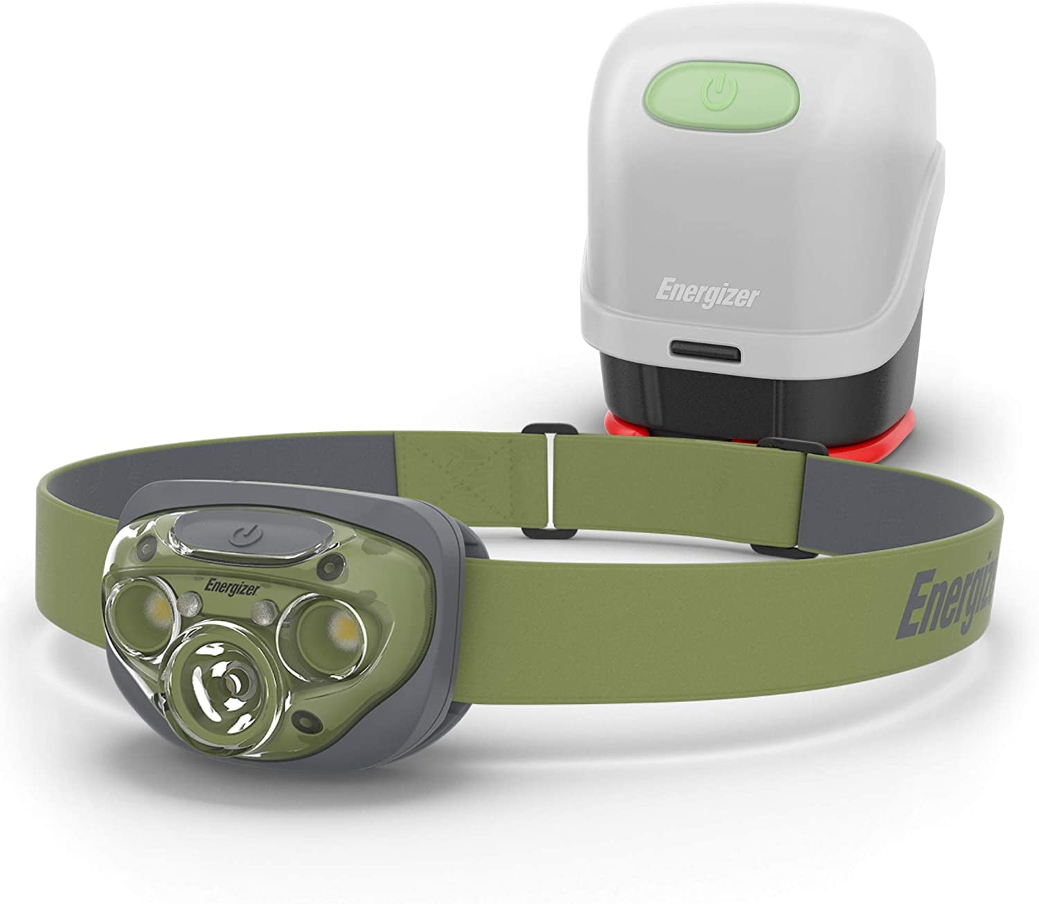 Energizer LED Headlamp and Lantern Case, Super Bright Rugged Head Light