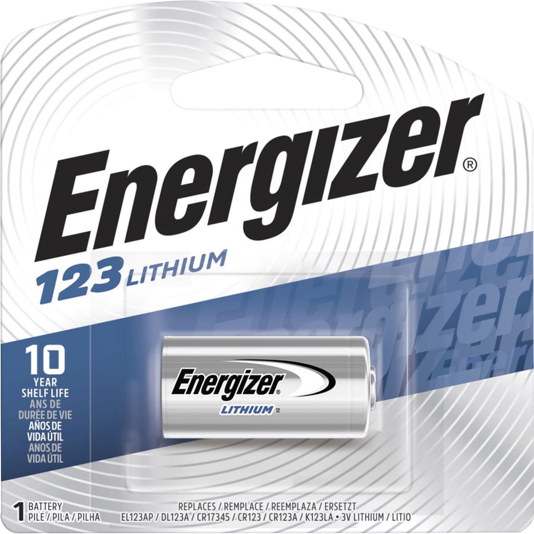 Energizer Lithium 123 Battery - 1 Pack