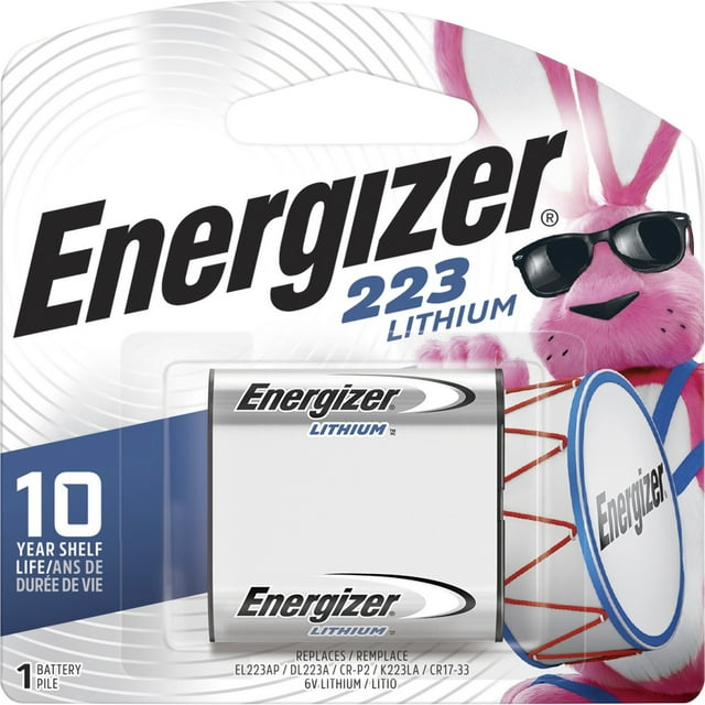 Energizer Lithium 223 Batteries, 2 Count