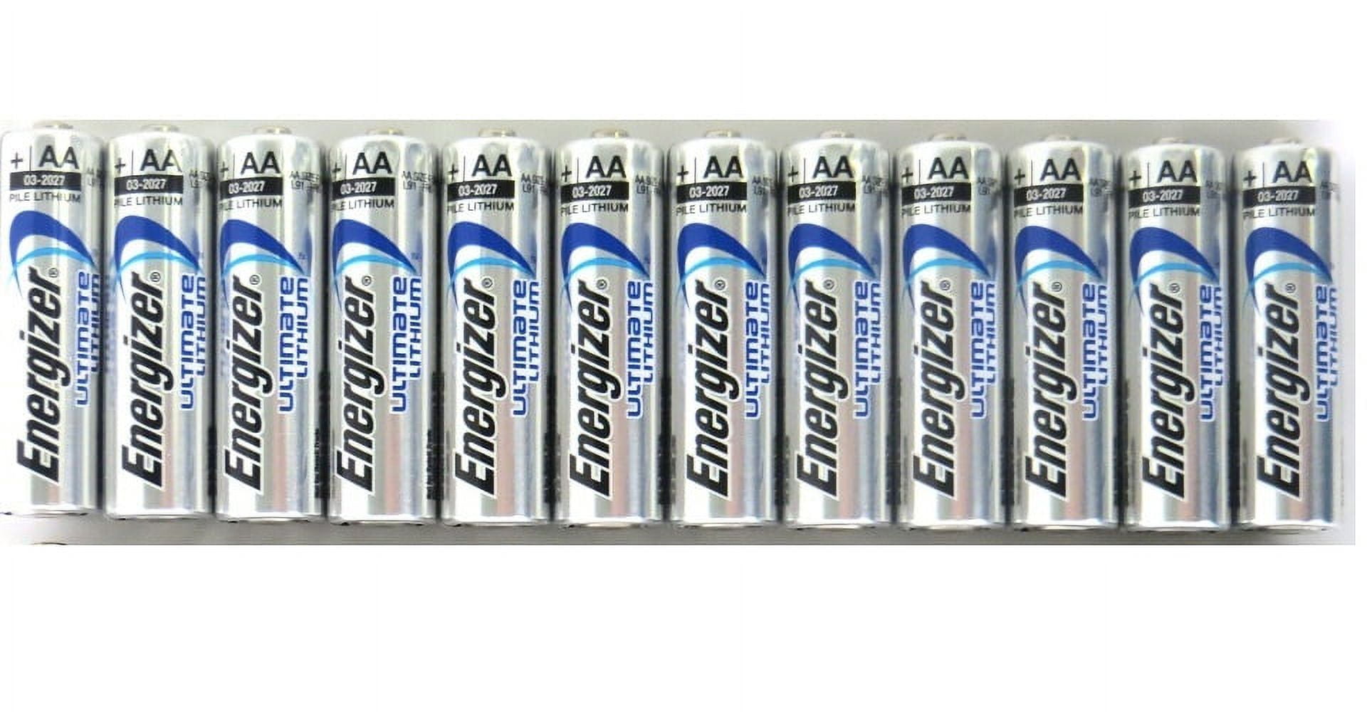 Energizer Battery Ultimate AA Lithium (Li) 1.5 V Pack of 10