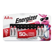 Energizer MAX AA Batteries (16 Pack), Double A Batteries