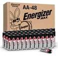 thumbnail image 1 of Energizer MAX AA Batteries (48 Pack), Double A Alkaline Batteries, 1 of 7
