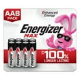 thumbnail image 1 of Energizer MAX AA Batteries (8 Pack), Double A Alkaline Batteries, 1 of 8