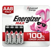 Energizer MAX AA Batteries (8 Pack), Double A Alkaline Batteries