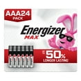 thumbnail image 1 of Energizer MAX AAA Batteries (24 Pack), Triple A Alkaline Batteries, 1 of 10