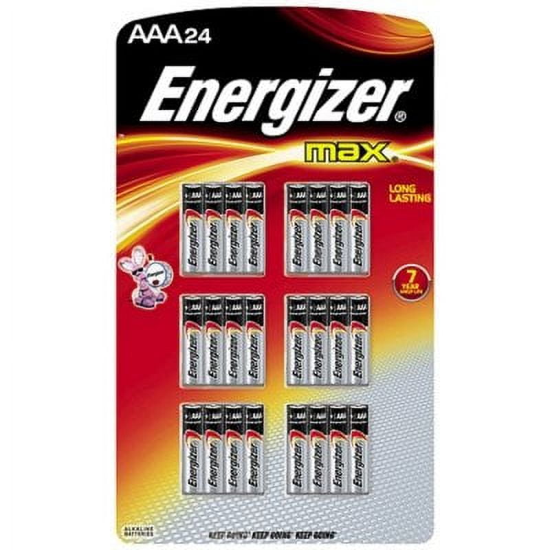 Energizer MAX AAA Batteries, Designed to Prevent Damaging Leaks (24