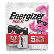 Energizer MAX C Batteries 2 Pack, C Cell Alkaline Batteries
