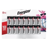 Energizer MAX D Cell Alkaline Batteries, Reliable Power, 14 Count ...