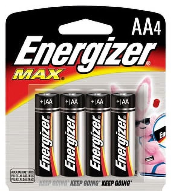 Energizer Max Alkaline AA Batteries - 40 Pack + 30% Off!