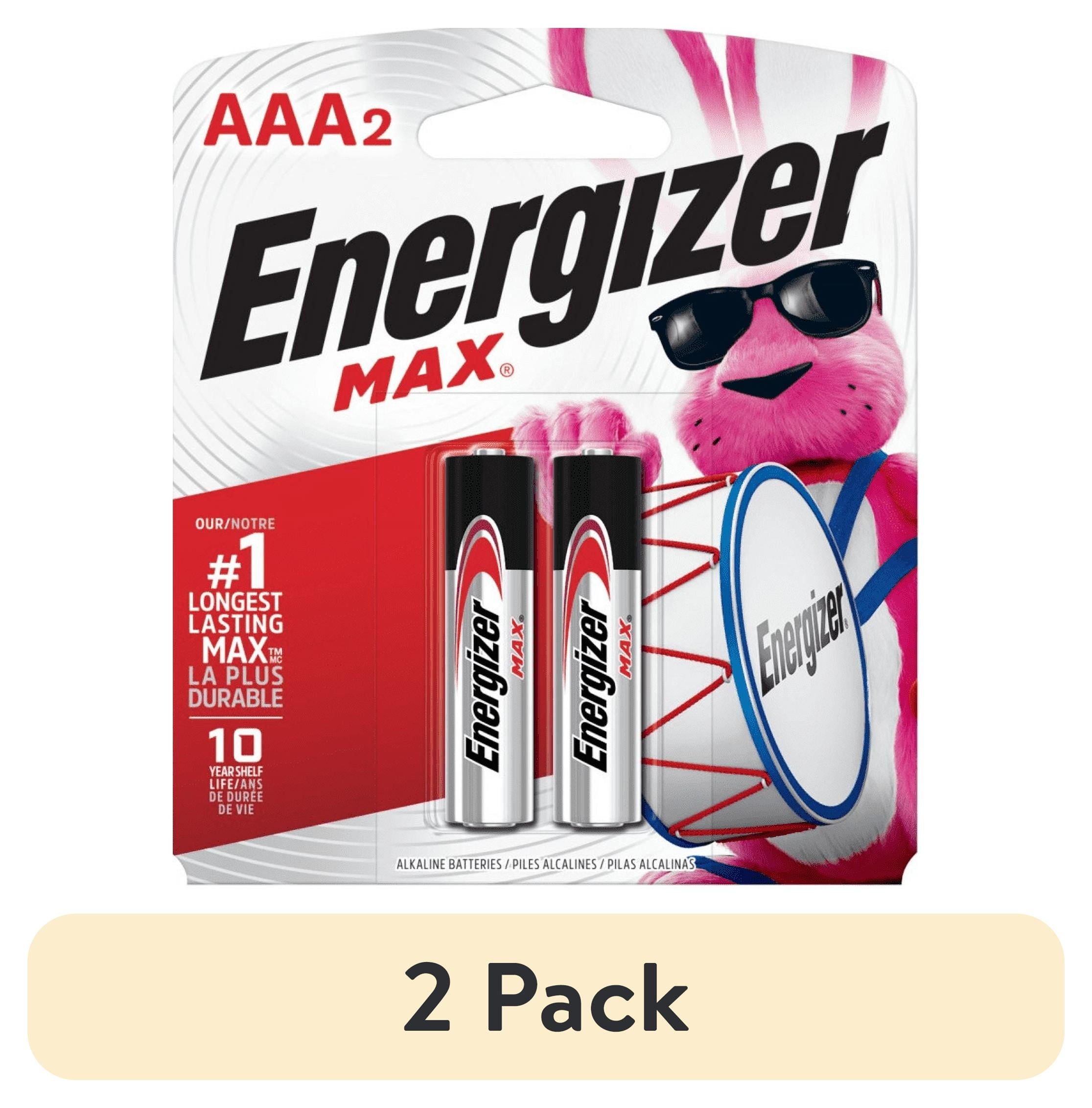 半額 50%OFFの通販 AAA Alkaline Max Energizer Batteries Walmart.com - 2-Pack 乾電池