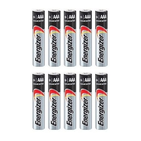 Energizer Max Alkaline AAA Battery E92 1.5V - 10 Pack + FREE SHIPPING
