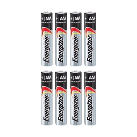Energizer Max Alkaline AAA Battery E92 1.5V - 8 Pack