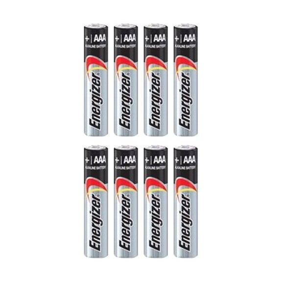 Energizer Max Alkaline AAA Battery E92 1.5V - 8 Pack