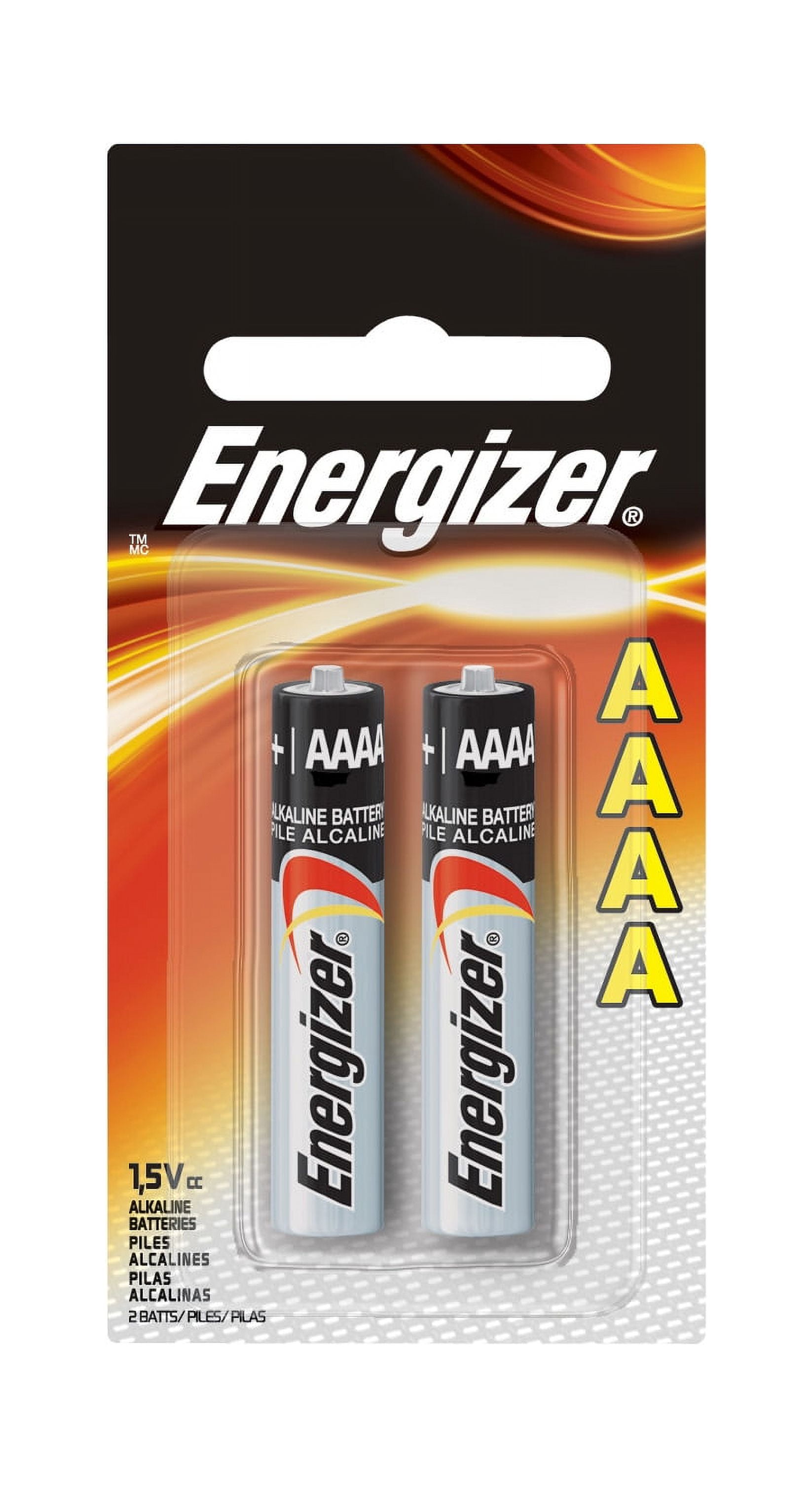 Energizer Max pilas alcalinas, D, 2 pilas/Pack