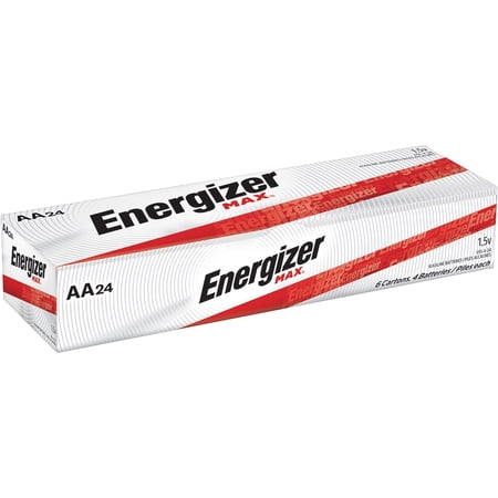 Energizer Max Alkaline Aa , 1 Pack - For Multipurpose - Aa - 1.5 V Dc - Alkaline - 144 / Carton