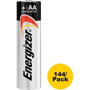 Energizer Max Alkaline Batteries, AA, Pack of 144
