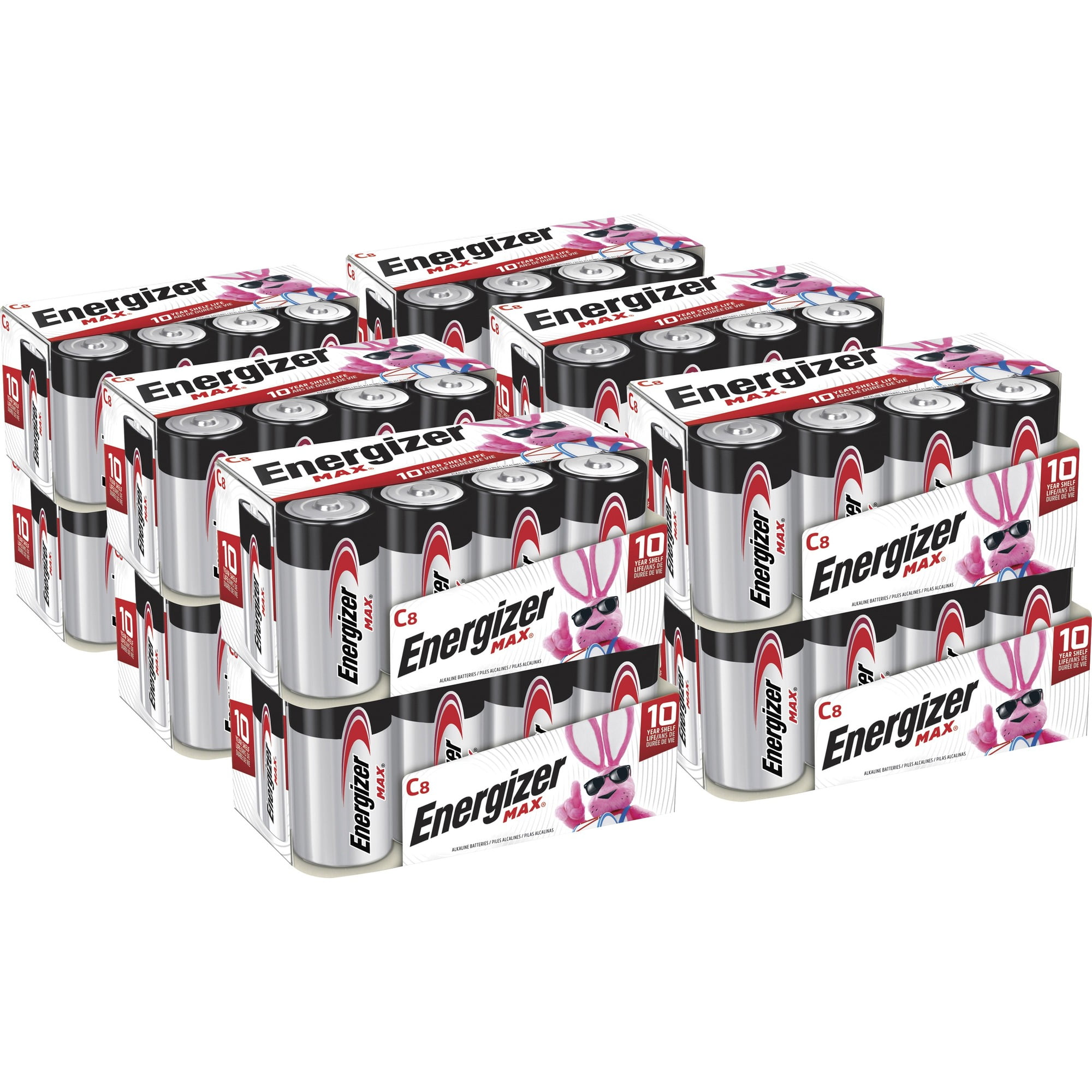 Energizer MAX Alkaline C Battery 8-Packs - For Multipurpose - C - 96 / Carton Energizer MAX Alkaline C Battery 8-Packs - For Multipurpose - C - 96 / Carton