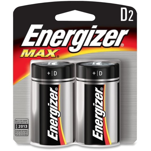 Energizer Max Alkaline D Batteries For Multipurpose - D - Alkaline - 24 / Carton