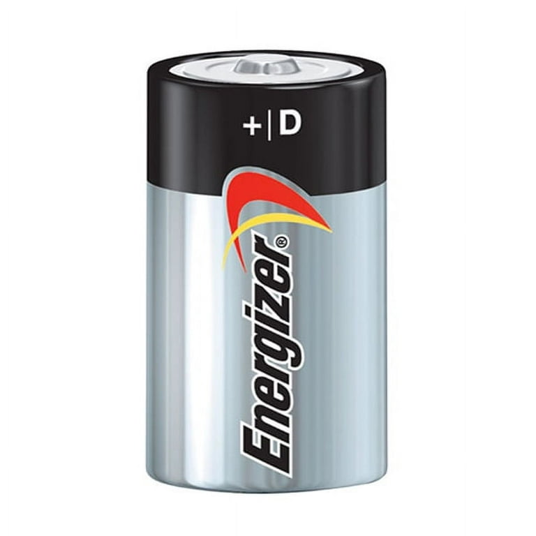 Standard Battery: Size D, Alkaline