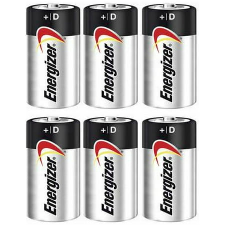Energizer Max Alkaline D Size Batteries E95VP - 6 Pack + FREE SHIPPING!