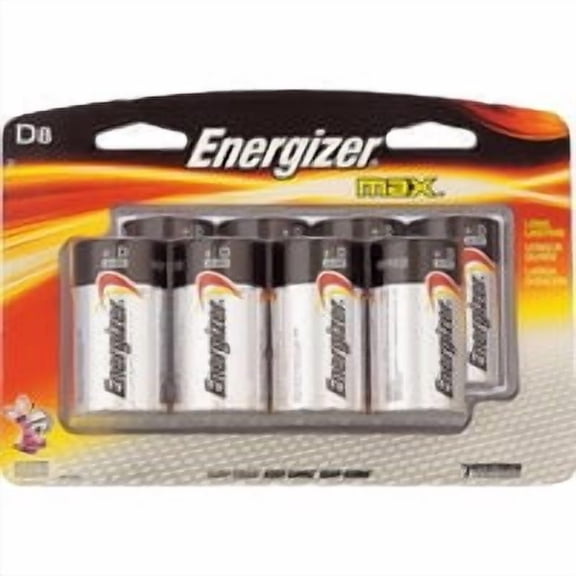 Energizer Max D Alkaline Battery - Pack of 2