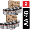 thumbnail image 1 of Energizer Max Powerseal Alkaline AA Batteries, 96 Count (2 x 48 Packs), 1 of 3