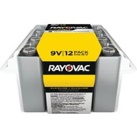 Energizer Rayovac UltraPro 9V Alkaline Battery - Pack of 12