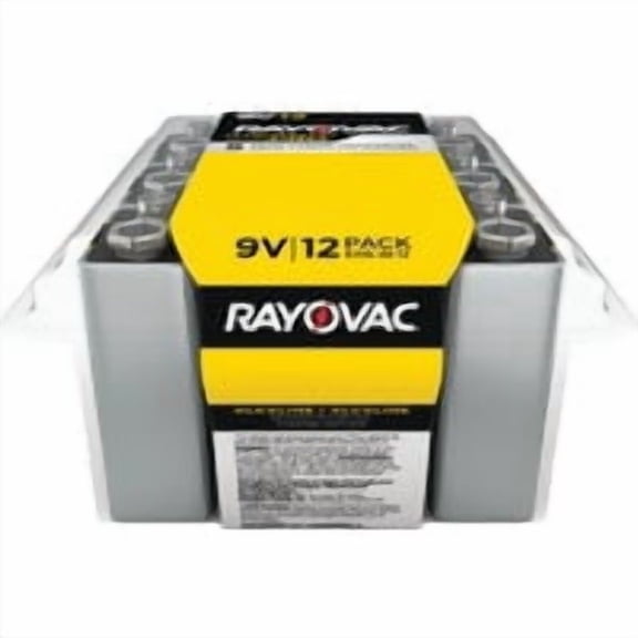 Energizer Rayovac UltraPro 9V Alkaline Battery - Pack of 2