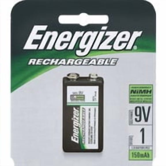 Energizer Recharge 9V Rechargeable Battery - Pack of 4