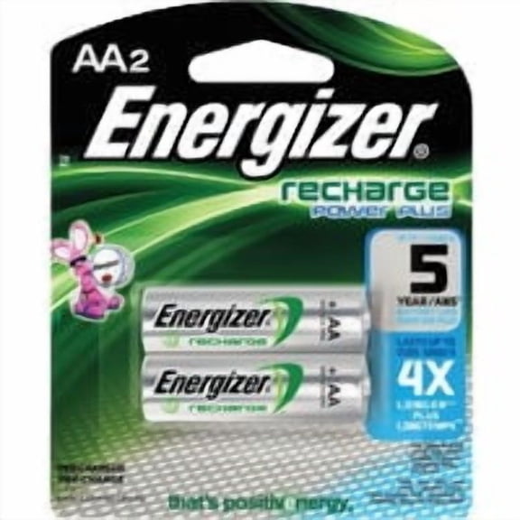 Energizer Recharge AA Rechargeable Battery - Pack of 12