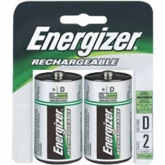 Energizer Recharge D Rechargeable Battery - Pack of 4