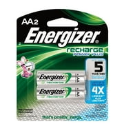 Energizer Aa Rechargeable Nimh Battery, 2 Pieces