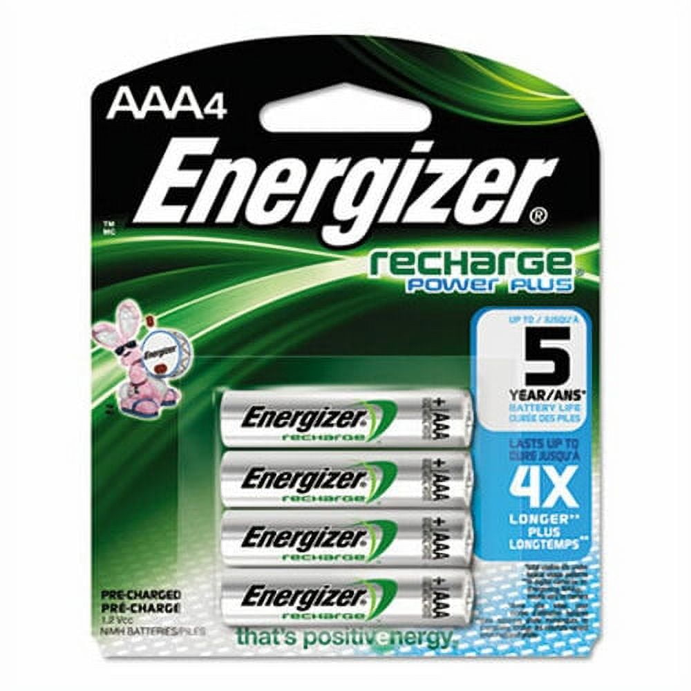 Mgm - Energizer Piles Rechargeables AAA, Recharge Power Plus, Lot