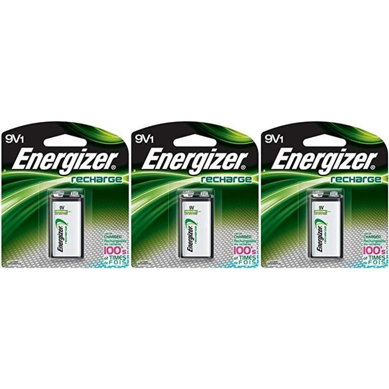 Energizer Recharge 9V Rechargeable Battery 