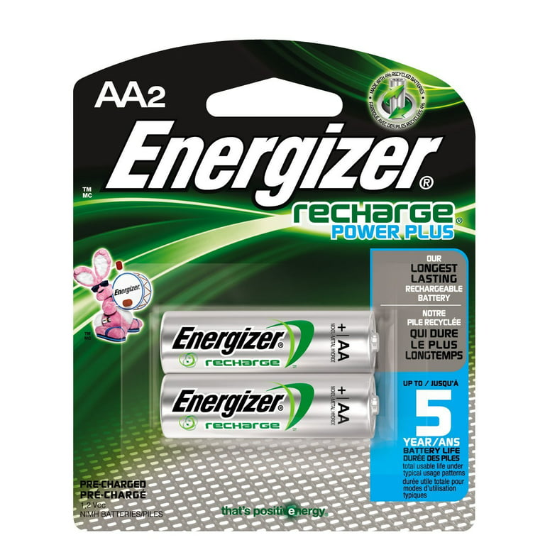 Pilas Recargables AA Energizer Paquete 2 piezas