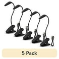 (5 pack) Energizer Rechargeable LED Book Light, Clip On Reading Light