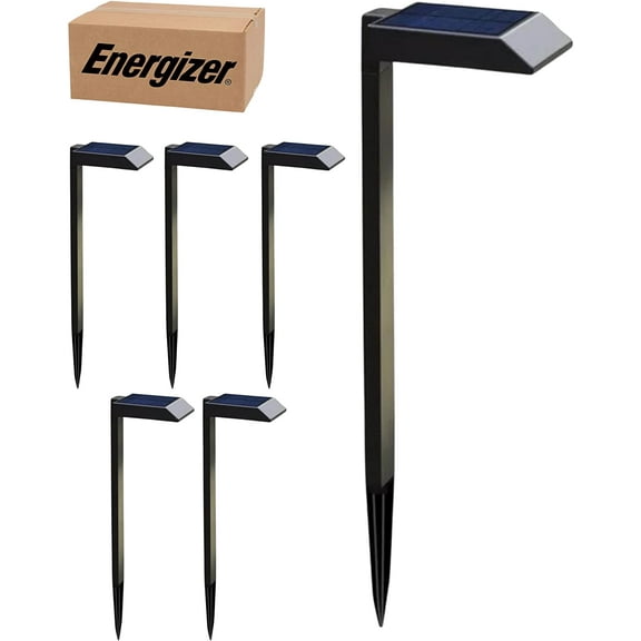 Energizer Solar LED Pathway Lights 30 Lumen, 6-Pack