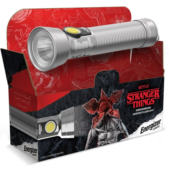 Energizer Stranger Things Demogorgon Hunting LED Flashlight, Limited Edition , 150 Lumen