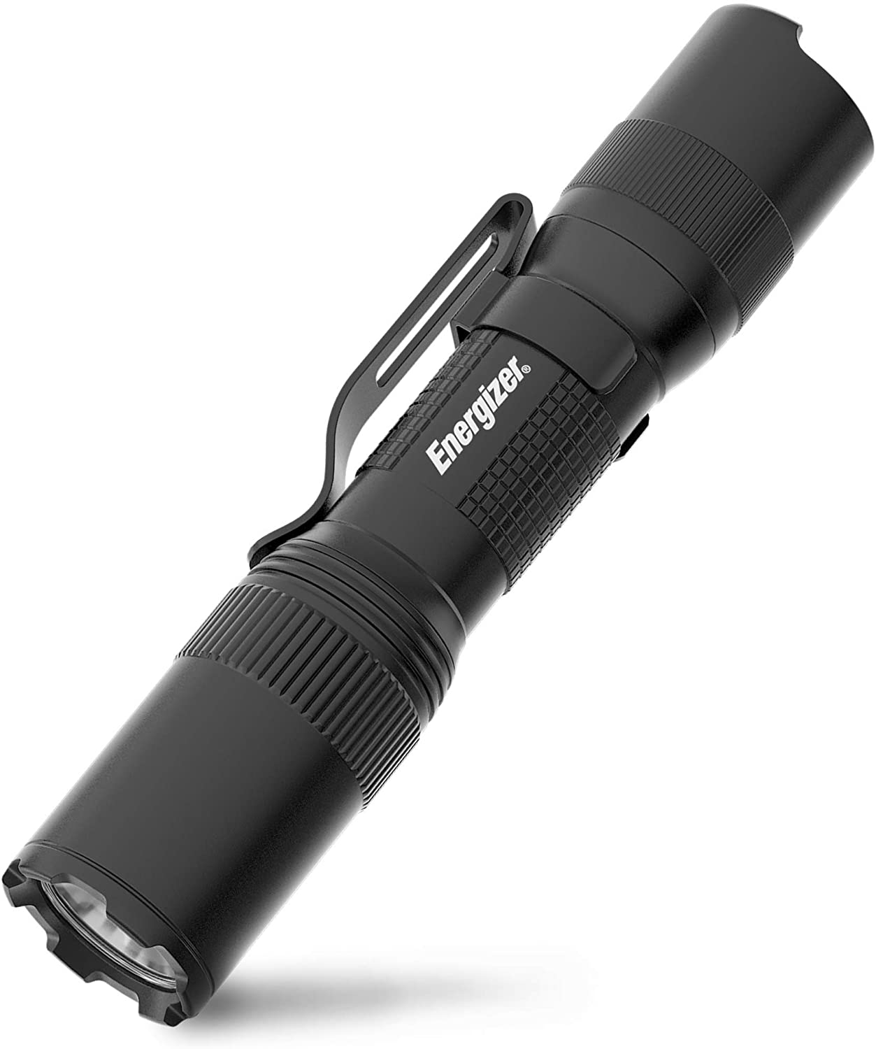 Gorilla Grip Powerful LED 750 FT Water Resistant 5 Adjustable Mode Tactical  Flashlight, High Lumens Ultra Bright Battery Zoom Flashlights, Small