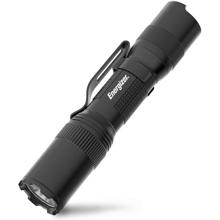  Energizer TacR-1000 LED Tactical Flashlight, Bright  Rechargeable Flashlight for Emergencies and Camping Gear, Water Resistant  Flashlight, USB Included, Pack of 1, Black : Tools & Home Improvement