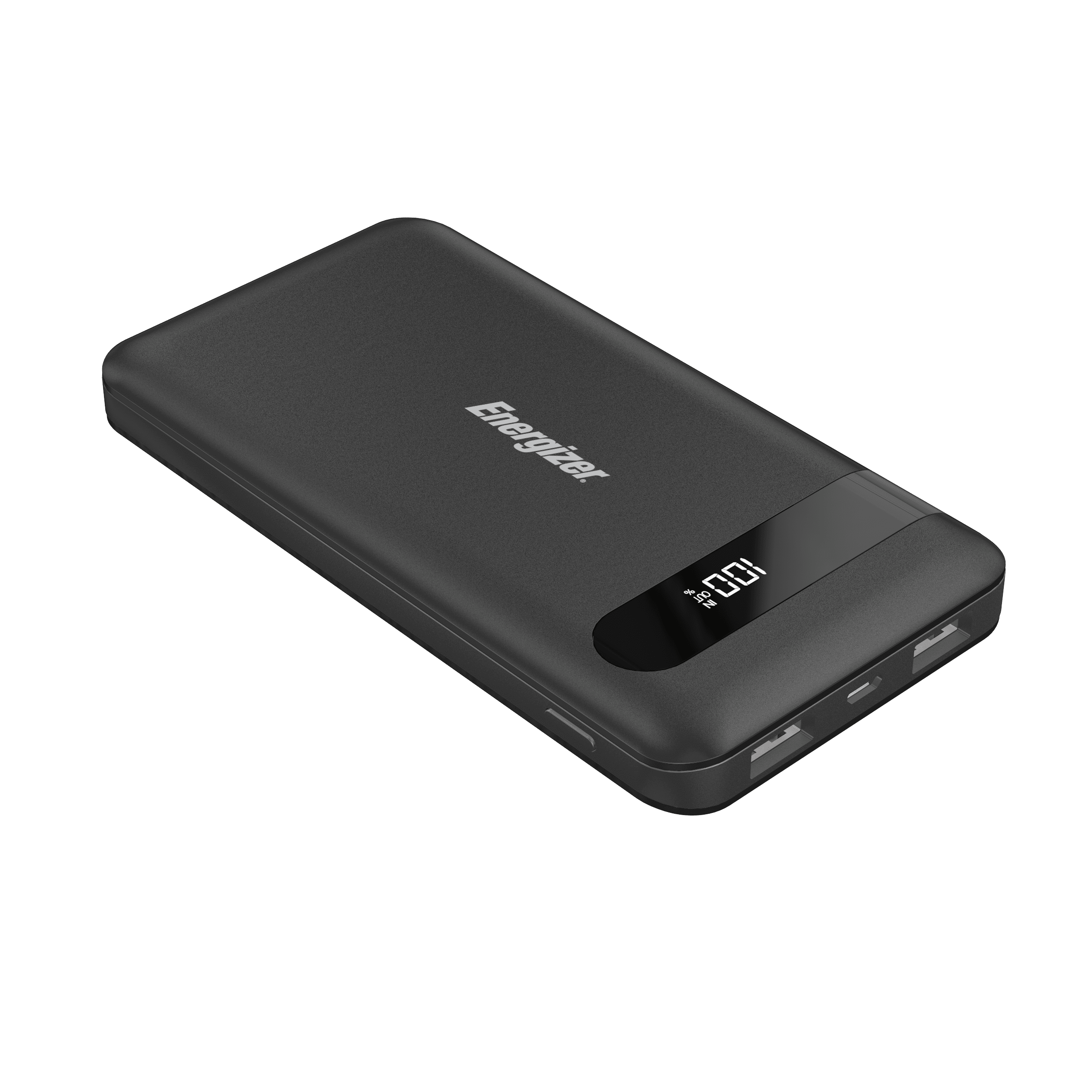 Energizer UE10036 BK 10,000 Series Power Bank With 2 USB Ports (black)