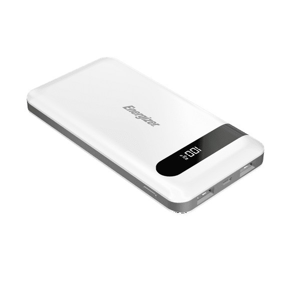 Energizer UE10036 WE 10,000 Series Power Bank With 2 USB Ports (white)