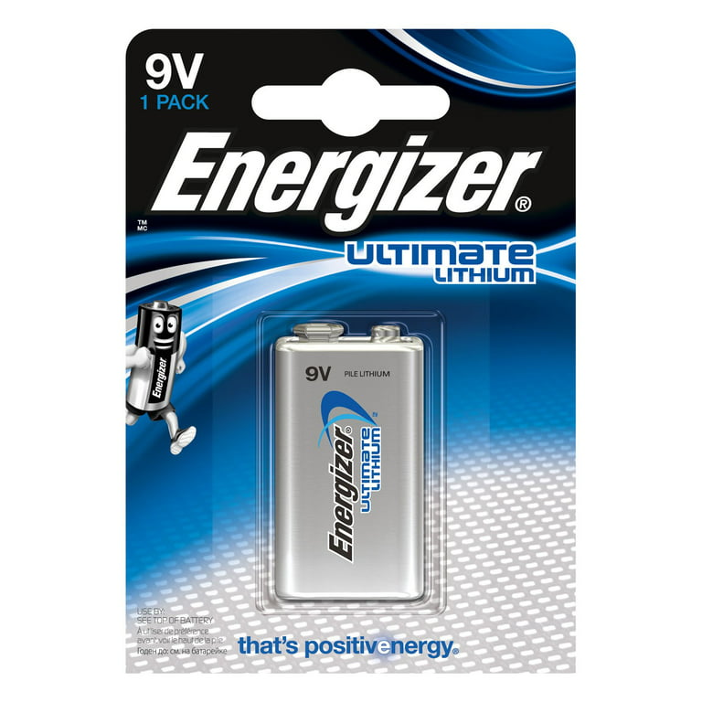 Energizer Ultimate Lithium 9V 633287 