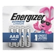 thumbnail image 1 of Energizer Ultimate Lithium AA Batteries (8 Pack), Double A Batteries, 1 of 11