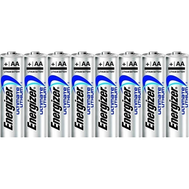 Energizer Ultimate Lithium AA Batteries (8Pack) in Economical Bulk