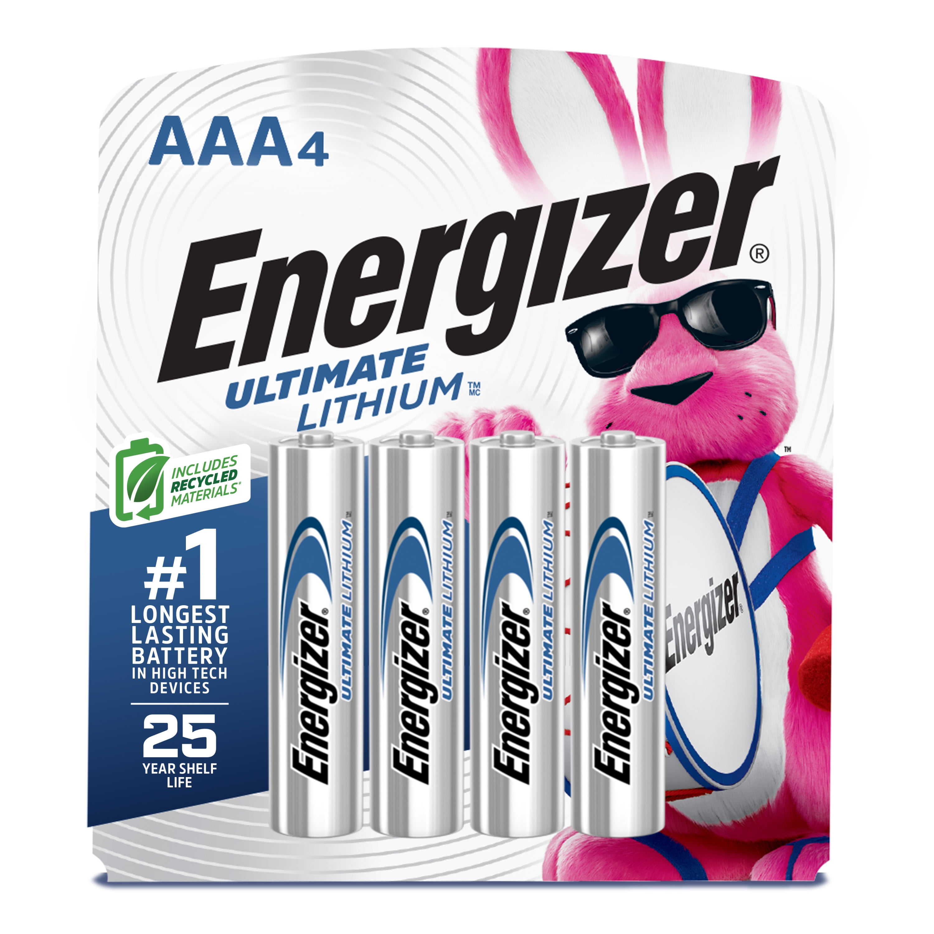 Energizer Ultimate Lithium AAA Batteries (8 Triple A - Walmart.com