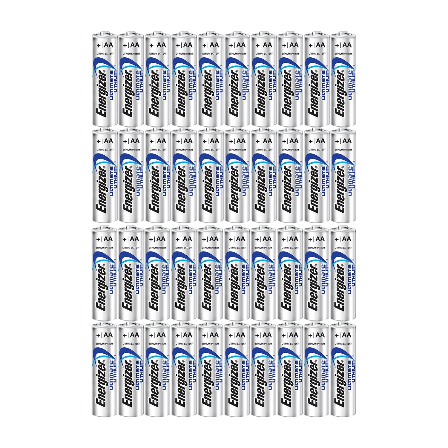 Energizer Ultimate Lithium Long Lasting Leakproof Disposable Batteries