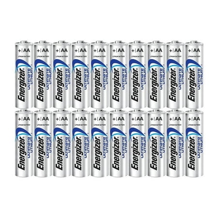 Energizer Ultimate Lithium Long Lasting Leakproof Disposable Batteries